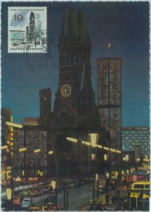 89868 - GERMANY Berlin - Postal History - MAXIMUM CARD -  ARCHITECTURE 1965