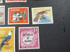 NAURU # 72-85-MINT/HINGED-----COMPLETE SET------1968