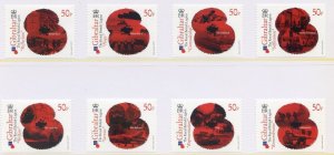 2011 Gibraltar Royal British Legion Set SG1381/1389 Unmounted Mint