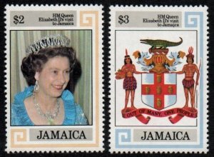 Jamaica # 550 - 551 MNH