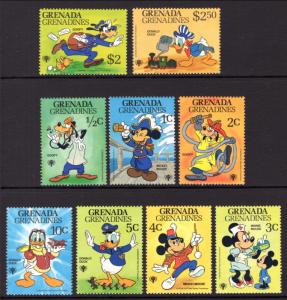 Grenada Grenadines 350-358 Disneys MNH VF
