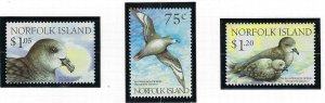 Norfolk Is 679-81 MNH 1999 Birds (ak3524)