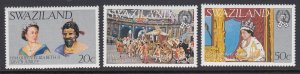 Swaziland 278-30 QEII Silver Jubilee mnh