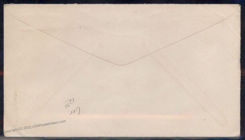 USA WWII APO Airmail Military Mail Cover 93817