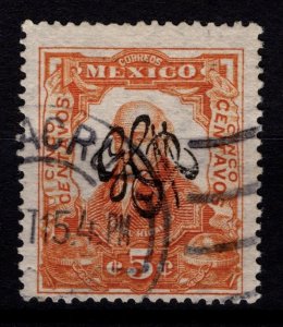 Mexico 1915 Def. optd. Carranza Monogram, 5c [Used]