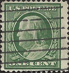 # 331 USED GREEN BEN FRANKLIN