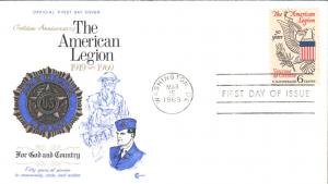 #1369 American Legion Covercraft FDC