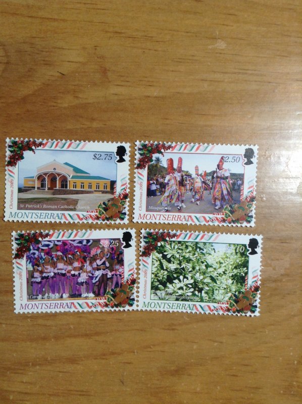 Montserrat  #  1233-1236  MNH