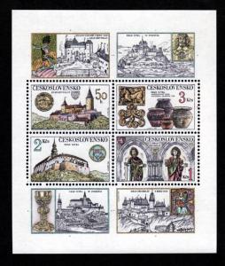 Czechoslovakia # 2418a Mint NH S/S!