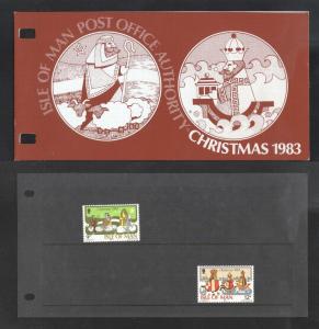 Isle of Man 1983 Christmas Presentation Folder       K.392