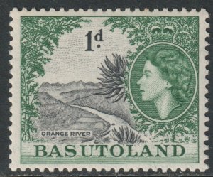 Basutoland Scott 47 - SG44, 1954 Elizabeth II 1d MH*