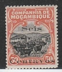 MOZAMBIQUE CO #154 MINT HINGED