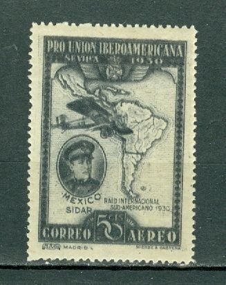 SPAIN 1930 AIR #C54 WHITE PAPER MINT NO THINS...$1.90