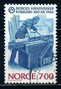 Norway #891 Single Used