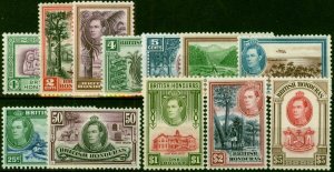 British Honduras 1938 Set of 12 SG150-161 Fine LMM (3)