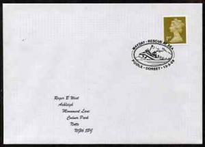 Postmark - Great Britain 2008 cover for Rescue at Sea wit...