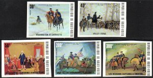 Upper Volta Sc #365-367,C209-C210 MNH Imperforate