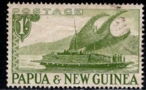 Papau New Guinea - #131 Trading Canoe - Used