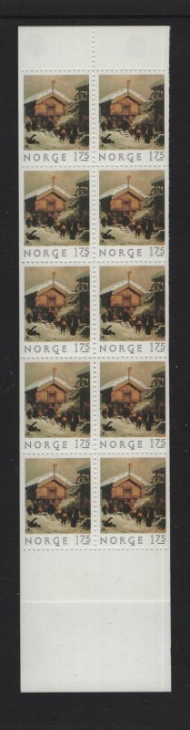 Norway   #815a   MNH  1982  complete booklet Christmas