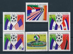 [116273] El Salvador 1989 Football World Cup Soccer Italy 1990  MNH