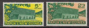 Papua New Guinea - 1961 Reconstitution Sc#148/149 - MNH - (557)