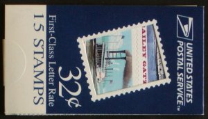 US Scott 3091a  Booklet #255 (32 cents)