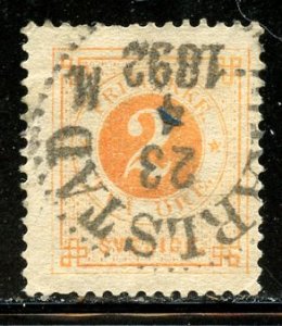 Sweden # 40, Used. CV $ 8.00