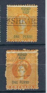 Grenada 16 SG 27 Shades Used  Fine 1883 SCV $130.00