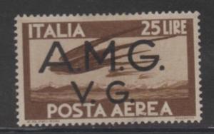 Italy  A.M.G. V.G.  Scott#  1LNC6  unused  hinged