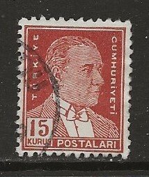 Turkey Scott catalog #1124 Used