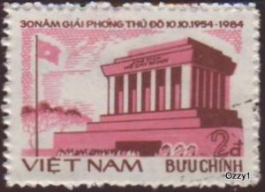 Vietnam 1984 SG#741 2d Pink Liberation of Hanoi 30th Ann Used