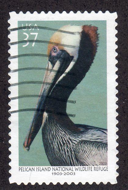 USA 3774 - Used-NH - Brown Pelican 