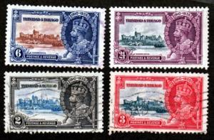 Trinidad # Tobago # 43-46 Used!