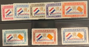 Netherlands, Antilles, 1941, SC CB1-CB8, MLH Set.