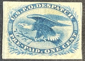 U.S.# LD5-MINT/HINGED--BLUE--IAI--1875