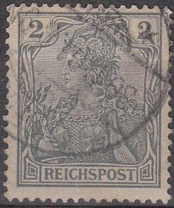 Stamp Germany Reich Mi 053 Sc 052 1900 Germania Empire Post Office Emperor Used Hipstamp