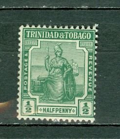 TRINIDAD & TOBAGO #1 WM3 MNH