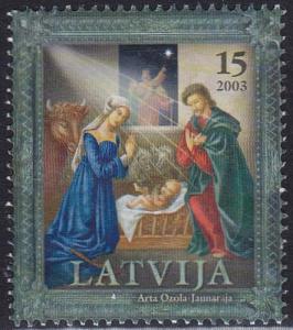 Latvia 2003 SG609 Used