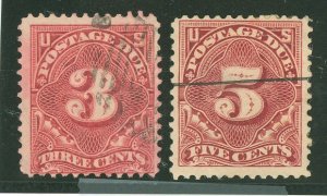 United States #J40-41 Used Multiple
