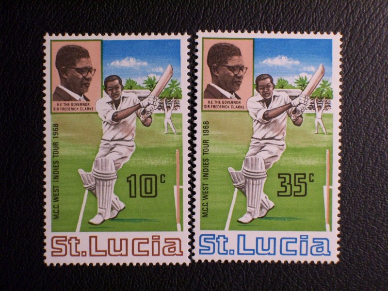 Saint Lucia Scott #229-230 mnh