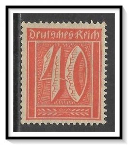 Germany #142 Numeral MNH