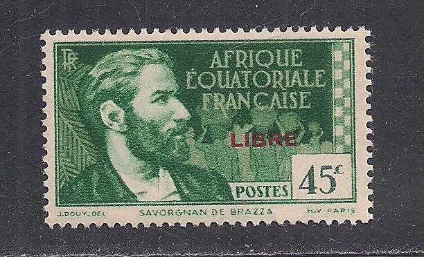 FRENCH EQUATORIAL AFRICA SC# 95    FVF/MNH  1940