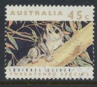 Australia SG 1317  Used  - Threatened species Squirrel Glider