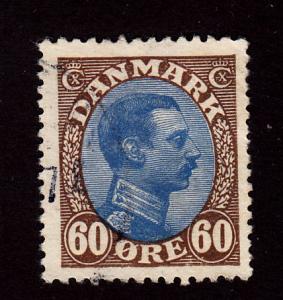 Denmark 123a King Christian X 1919