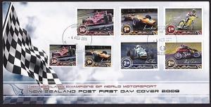 NEW ZEALAND 2009 World Motorsport FDC.......................................9321