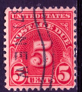 USA; 1931: Sc. # J83a.  Used Perf. 11 x 10 1/2 Single Stamp