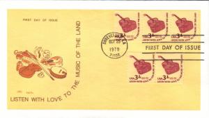#1613 Guitar Colonial FDC