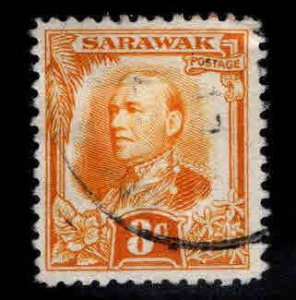 SARAWAK Scott 100 Used  Sir Charles Vyner Brooke stamp,