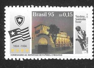 Brazil 1995 Botafogo Soccer & Regatta Club Sc 2568 MNH A85