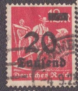 Germany 244 1923 Used